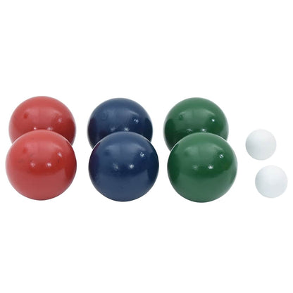 8-Tlg. Boccia-Spielset Mit Tragetasche Massivholz Kiefer