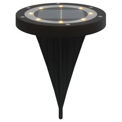 Solar-Bodenleuchten Mit Erdspieß 12 Stk. Warmweiß