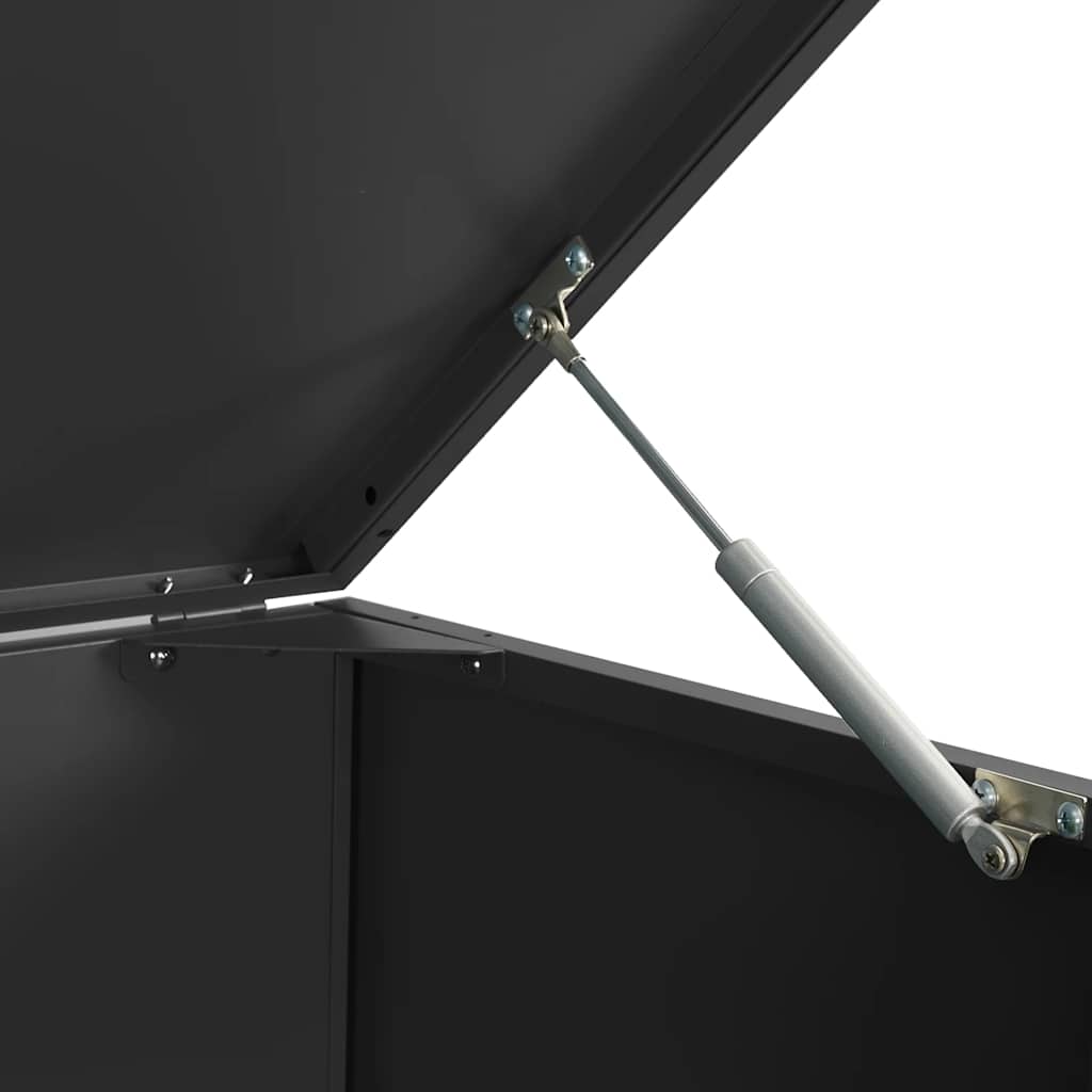 Mülltonnenbox Für 1 Tonne 69X79X117 Cm Stahl