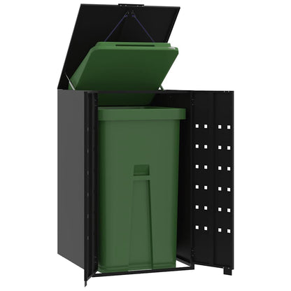 Mülltonnenbox Für 1 Tonne 69X79X117 Cm Stahl