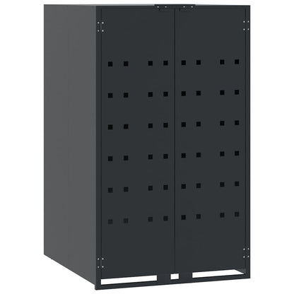 Mülltonnenbox Für Einzeltonne 69X79X117 Cm Stahl