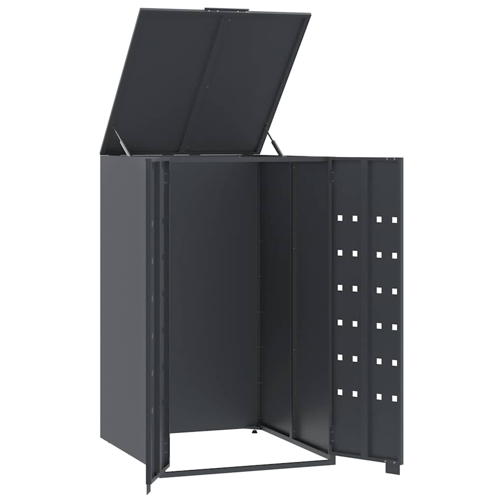 Mülltonnenbox Für Einzeltonne 69X79X117 Cm Stahl