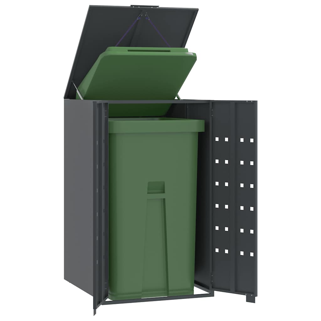 Mülltonnenbox Für Einzeltonne 69X79X117 Cm Stahl