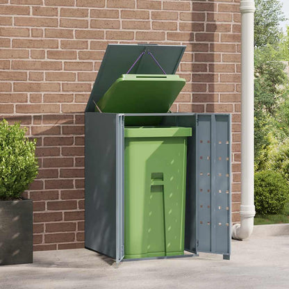 Mülltonnenbox Für 1 Tonne 69X79X117 Cm Stahl