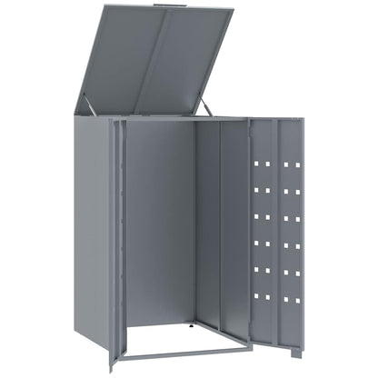 Mülltonnenbox Für 1 Tonne 69X79X117 Cm Stahl
