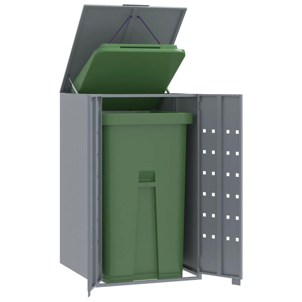 Mülltonnenbox Für 1 Tonne 69X79X117 Cm Stahl