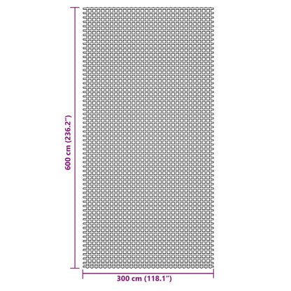 Zeltteppich 6X3 M