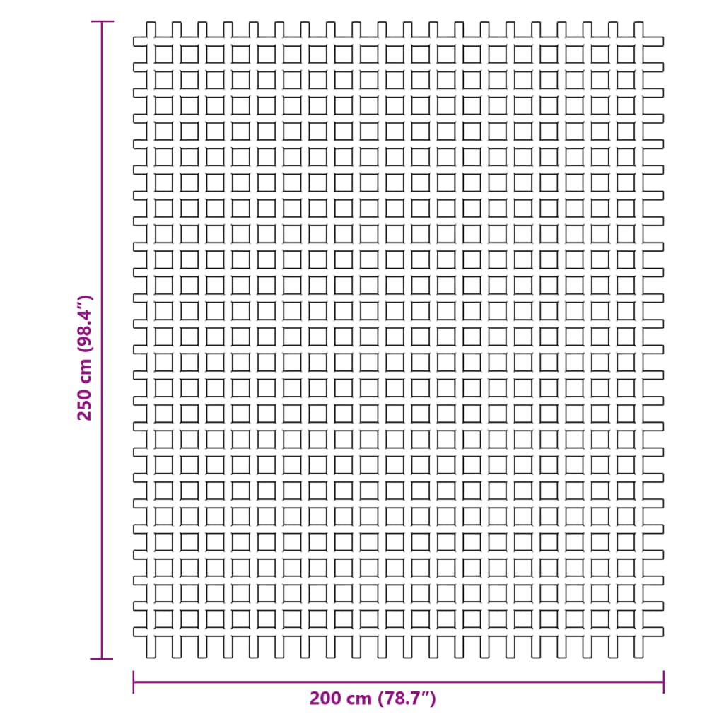 Zeltteppich 2,5X2 M