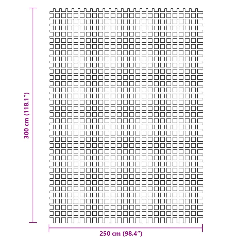 Zeltteppich 3X2,5 M