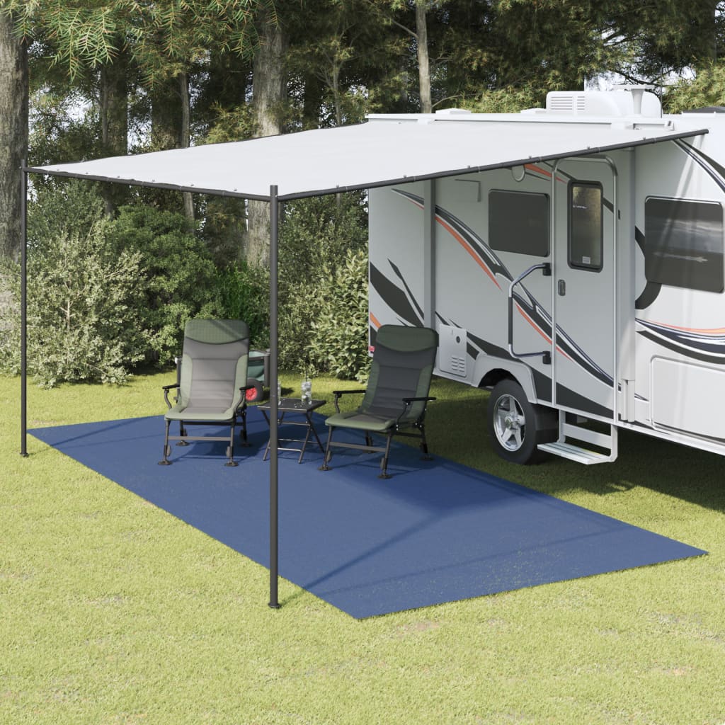 Zeltteppich Blau 5,5X2,5 M
