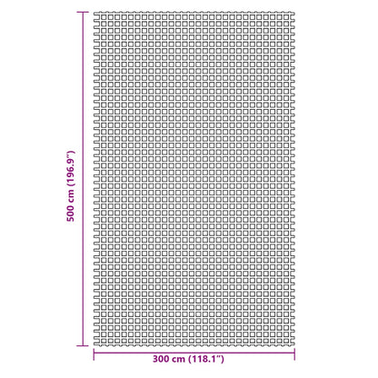 Zeltteppich 5X3 M