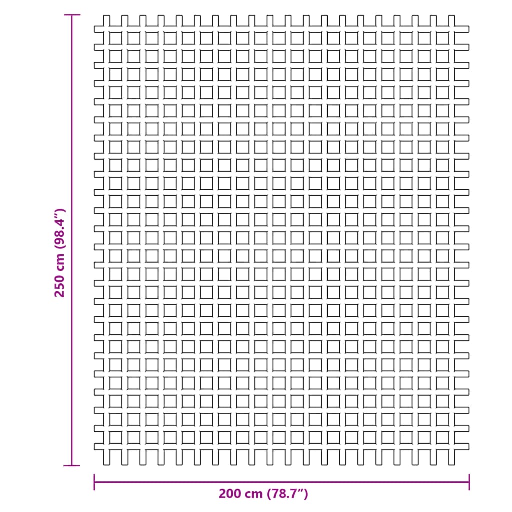 Zeltteppich 2,5X2 M
