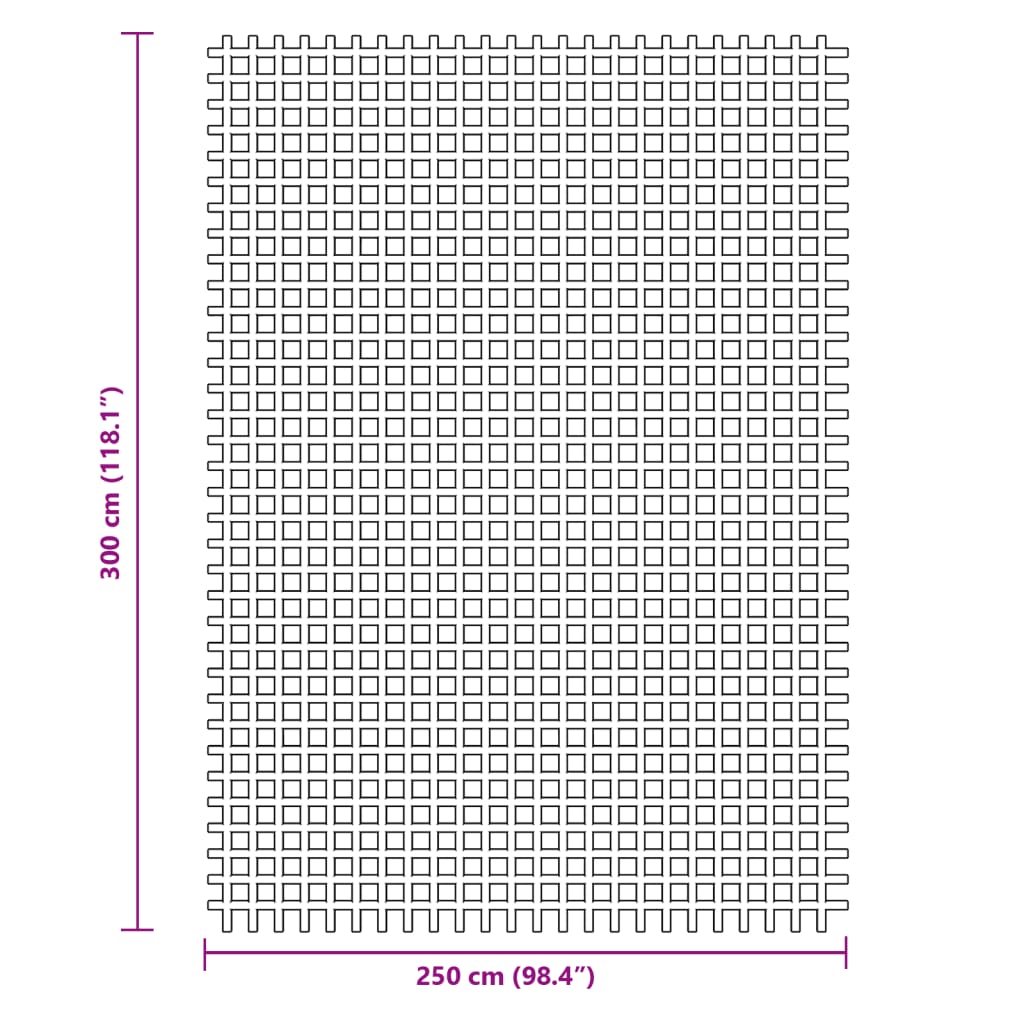 Zeltteppich 3X2,5 M