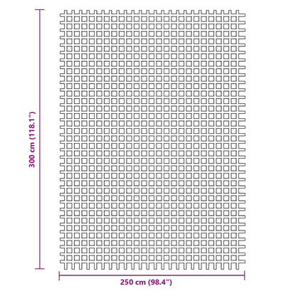 Zeltteppich 3X2,5 M