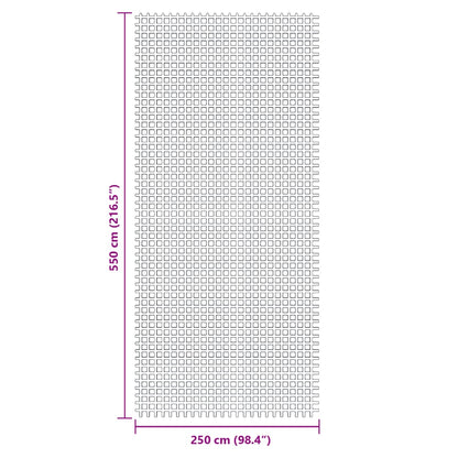 Zeltteppich 5,5X2,5 M