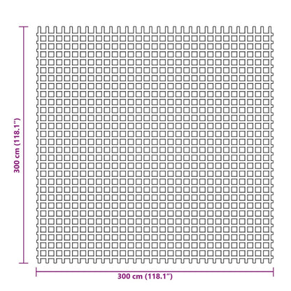 Zeltteppich 3X3 M