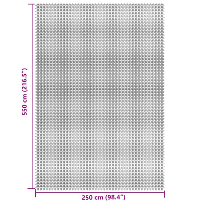 Zeltteppich 5,5X2,5 M