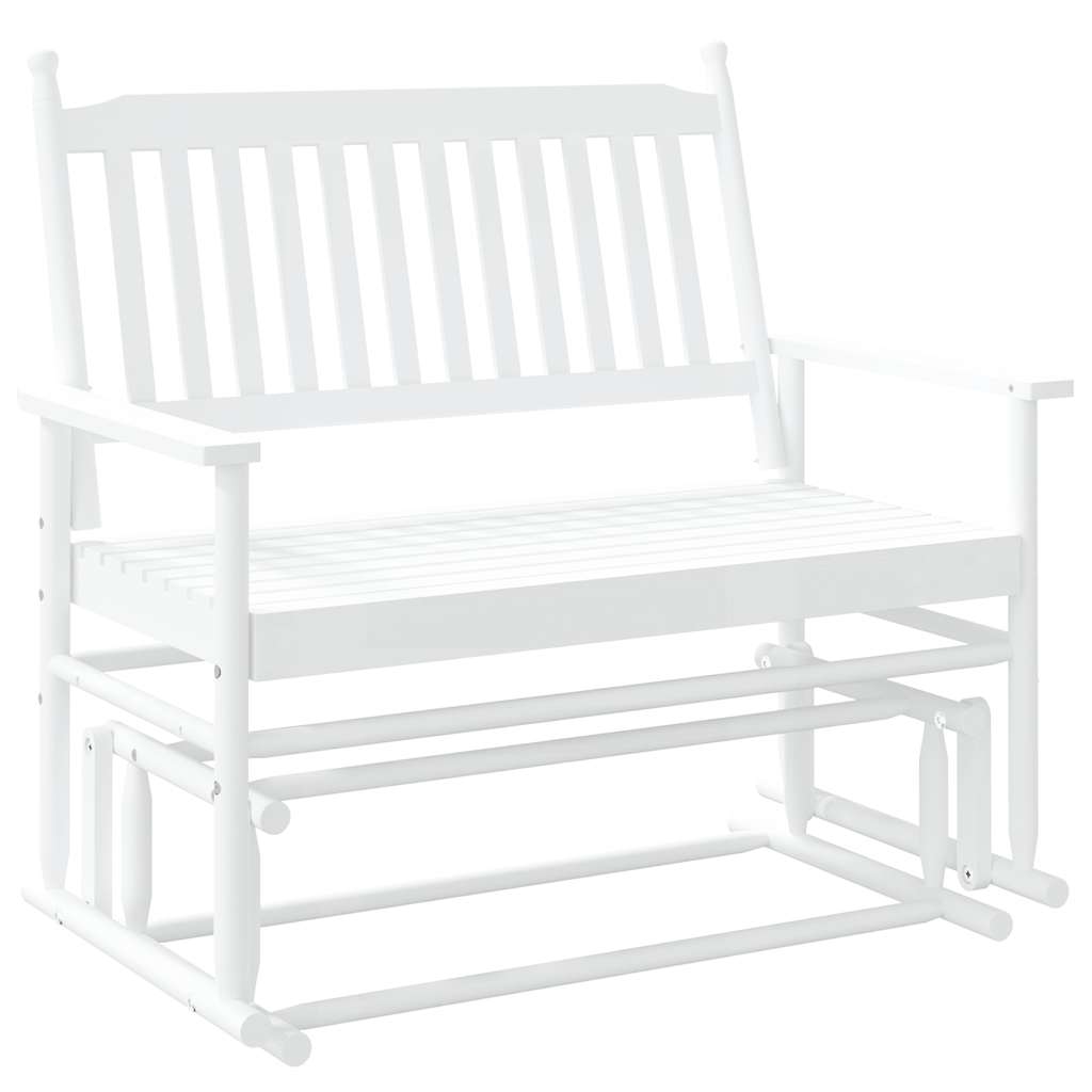 Schaukelbank 118X70X104,5 Cm Massivholz Pappel