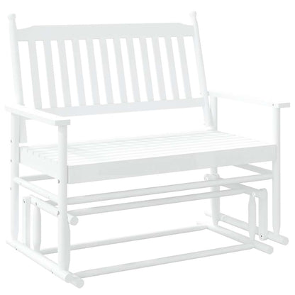 Schaukelbank 118X70X104,5 Cm Massivholz Pappel