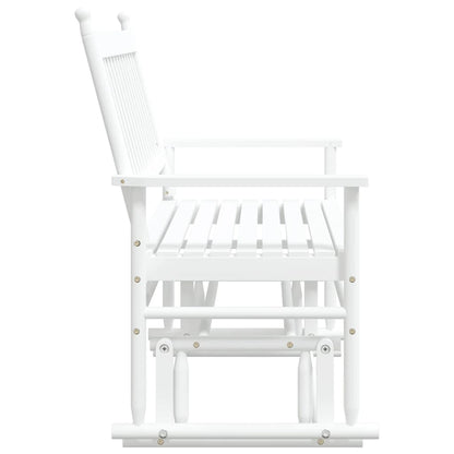 Schaukelbank 118X70X104,5 Cm Massivholz Pappel