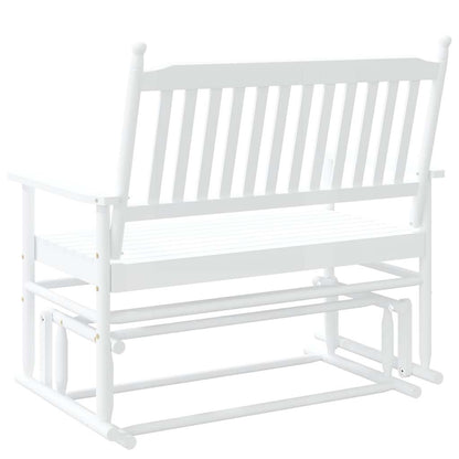 Schaukelbank 118X70X104,5 Cm Massivholz Pappel
