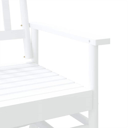 Schaukelbank 118X70X104,5 Cm Massivholz Pappel