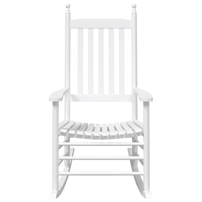 Schaukelstühle Mit Gebogenen Sitzen 2 Stk Massivholz Tanne