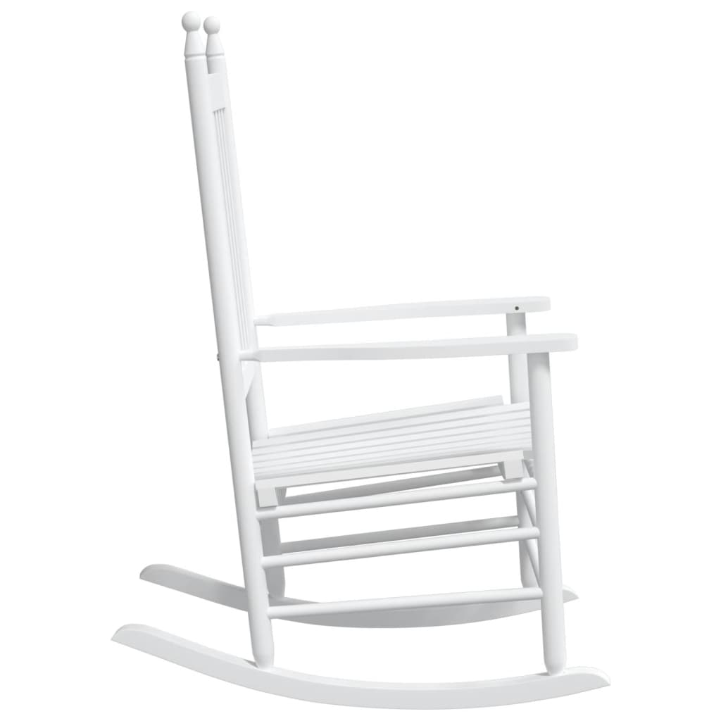 Schaukelstühle Mit Gebogenen Sitzen 2 Stk Massivholz Tanne