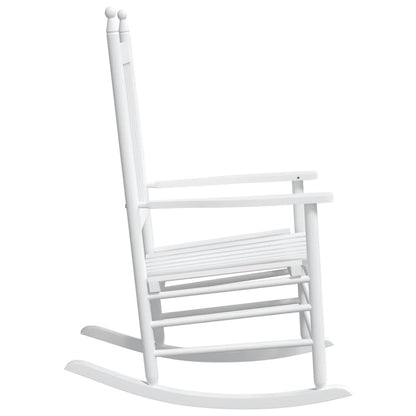 Schaukelstühle Mit Gebogenen Sitzen 2 Stk Massivholz Tanne