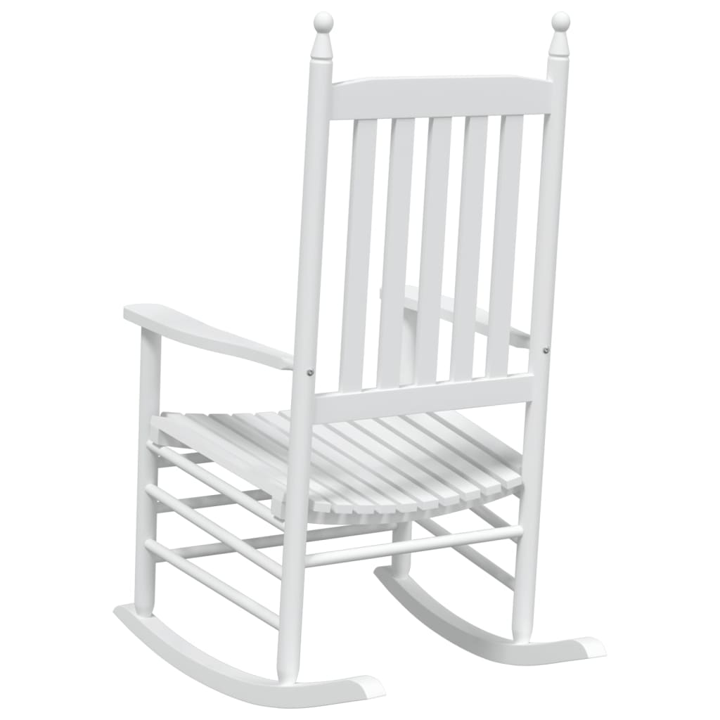 Schaukelstühle Mit Gebogenen Sitzen 2 Stk Massivholz Tanne