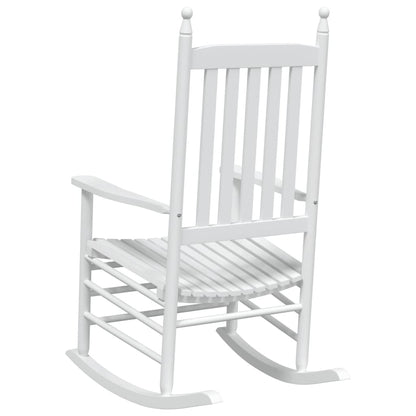 Schaukelstühle Mit Gebogenen Sitzen 2 Stk Massivholz Tanne