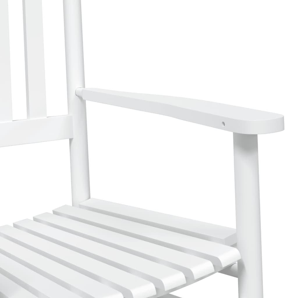 Schaukelstühle Mit Gebogenen Sitzen 2 Stk Massivholz Tanne