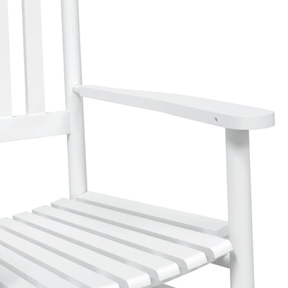 Schaukelstühle Mit Gebogenen Sitzen 2 Stk Massivholz Tanne