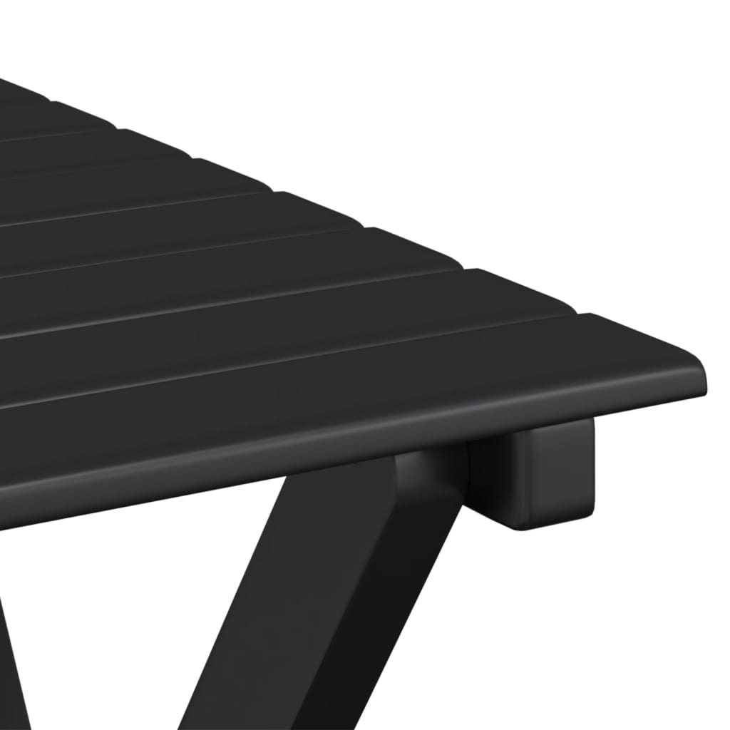 Schaukelstühle 2 Stk. Mit Klapptisch Massivholz Pappel