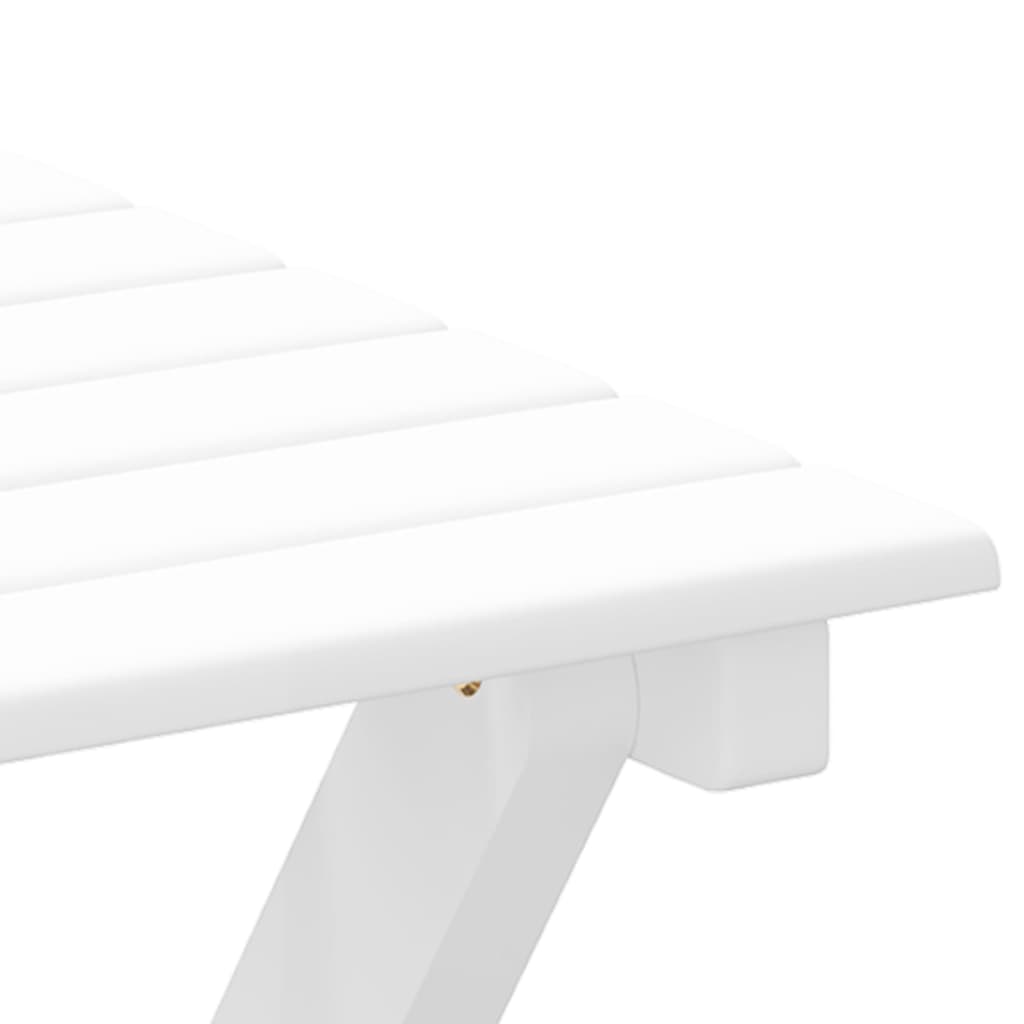 Schaukelstühle 2 Stk. Mit Klapptisch Massivholz Pappel