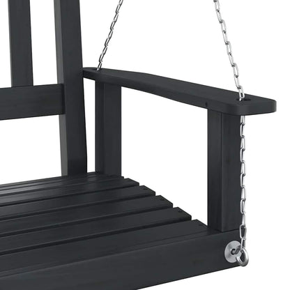 Hollywoodschaukel Mit Metallketten Massivholz Tanne