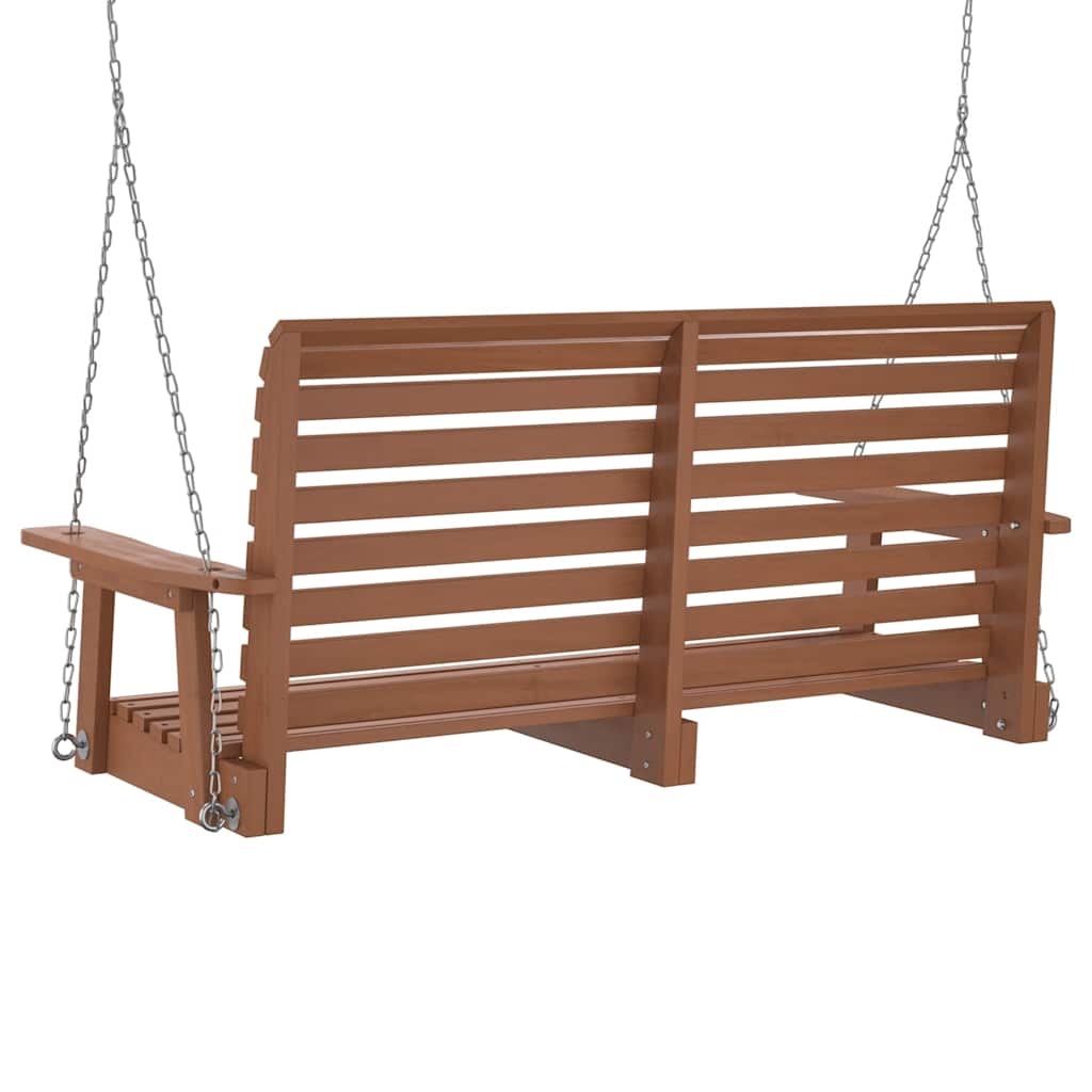 Hollywoodschaukel Mit Metallketten Massivholz Tanne