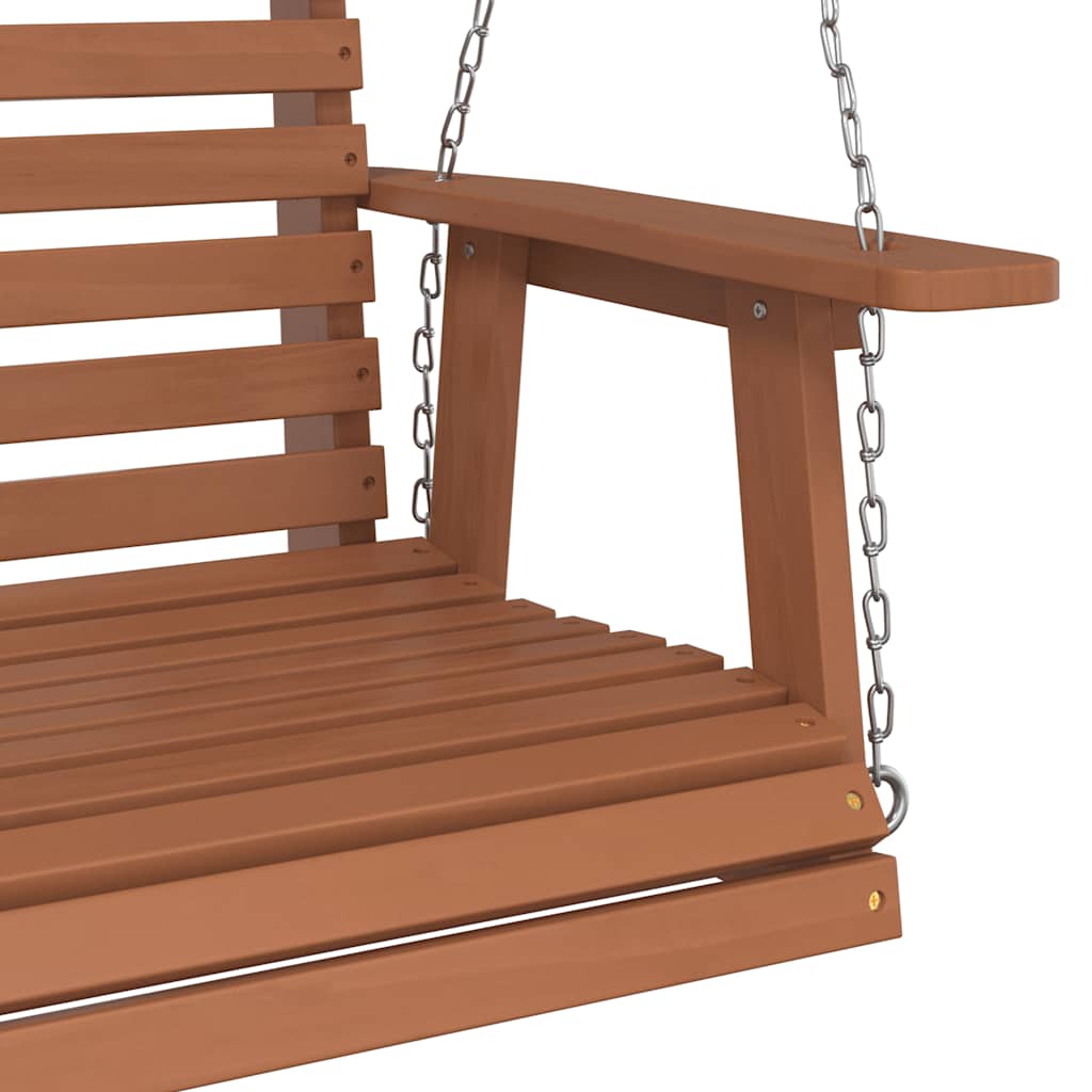 Hollywoodschaukel Mit Metallketten Massivholz Tanne