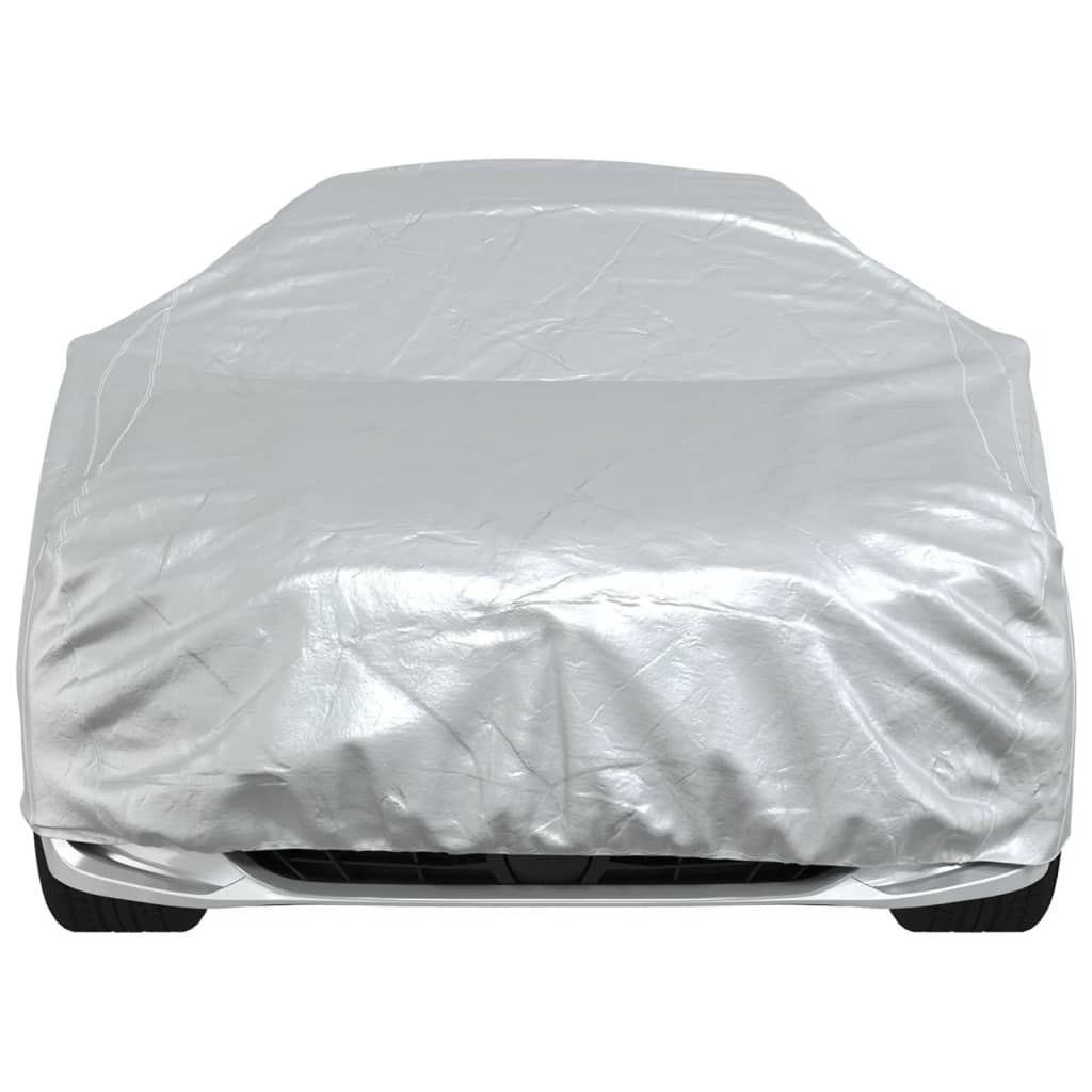 Autoabdeckung Limousine Schnallenriemen Voll Silbern Peva