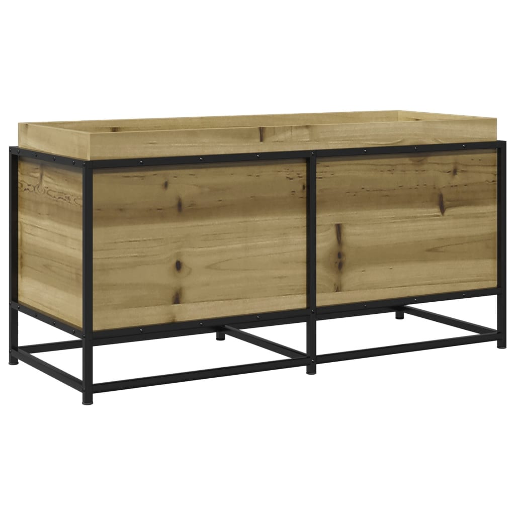 Pflanzkübel 100X40X50 Cm Kiefernholz Imprägniert