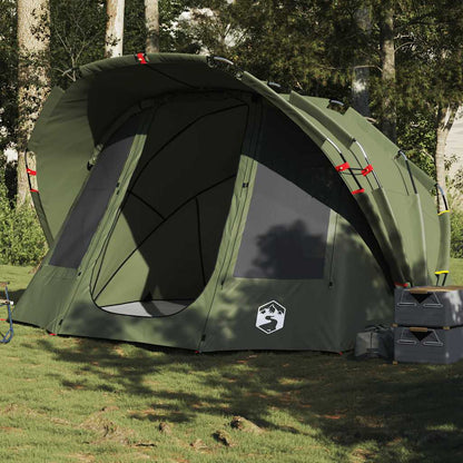 Angelzelt 5 Personen Tarnmuster Wasserdicht