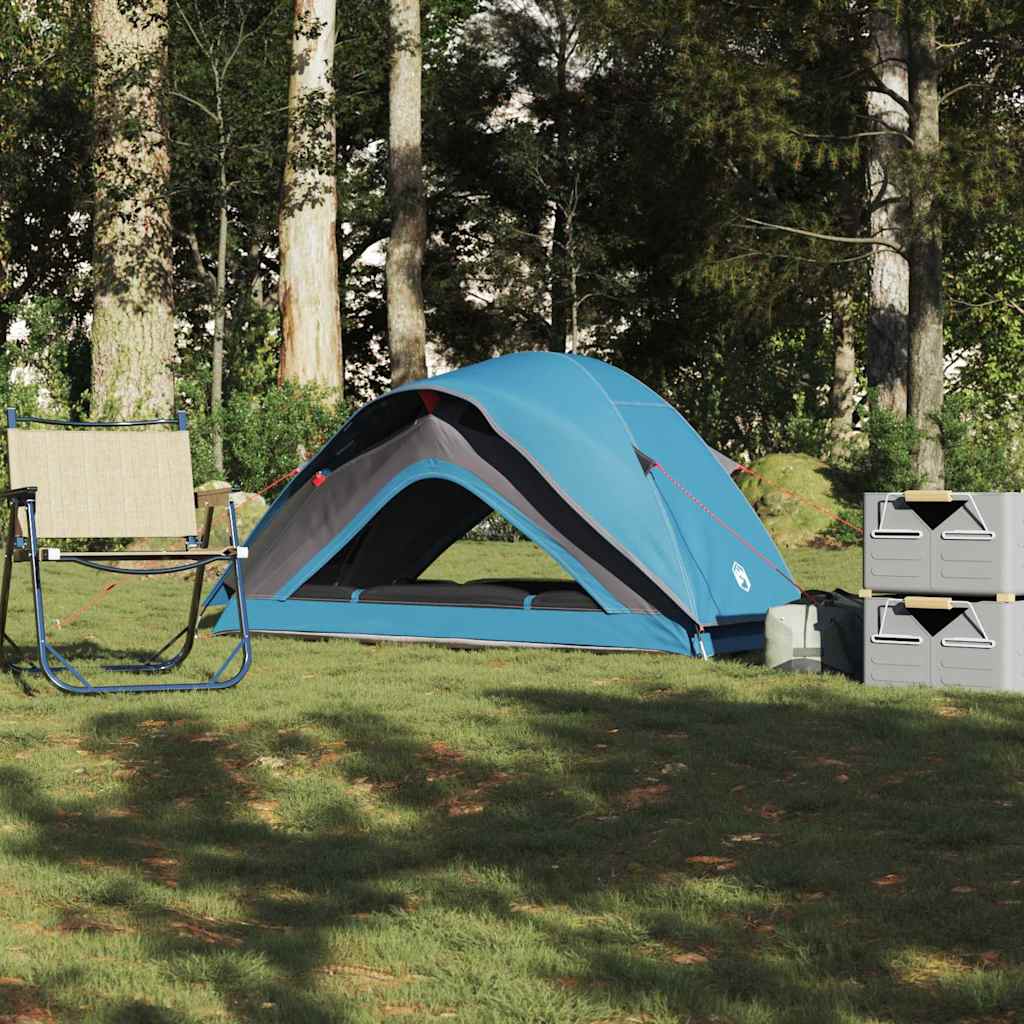 Campingzelt 1 Person Weiß Verdunkelungsstoff Wasserdicht