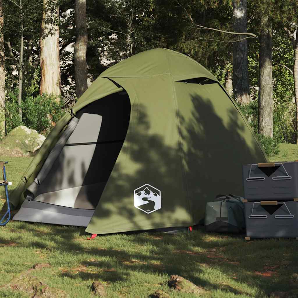 Kuppel-Campingzelt 3 Personen Wasserdicht