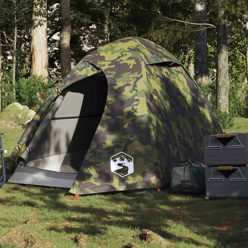Kuppel-Campingzelt 3 Personen Wasserdicht