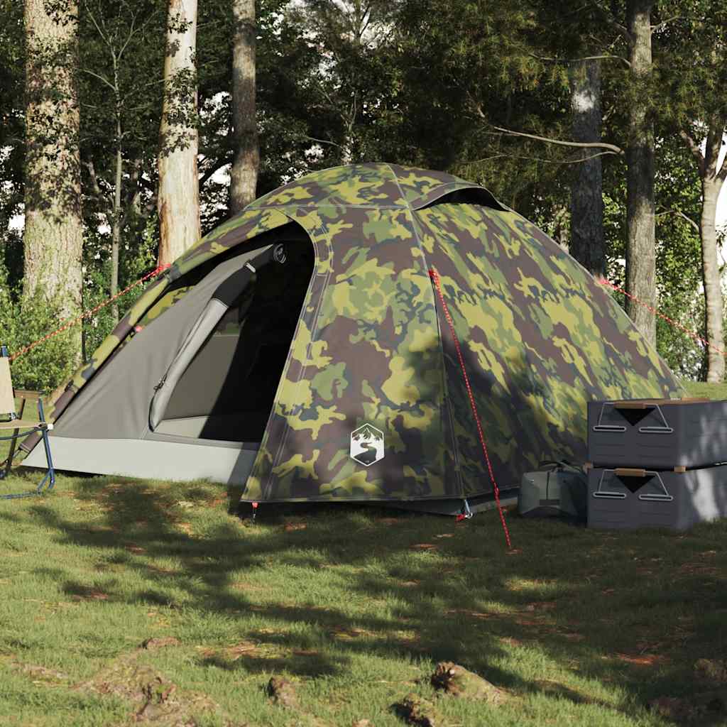 Kuppel-Campingzelt 3 Personen Wasserdicht
