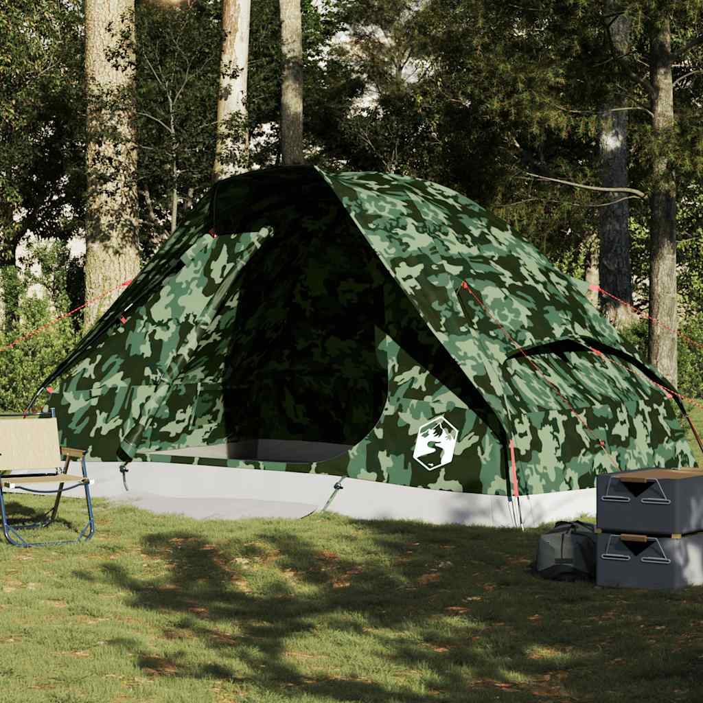 Kuppel-Campingzelt 4 Personen Wasserdicht