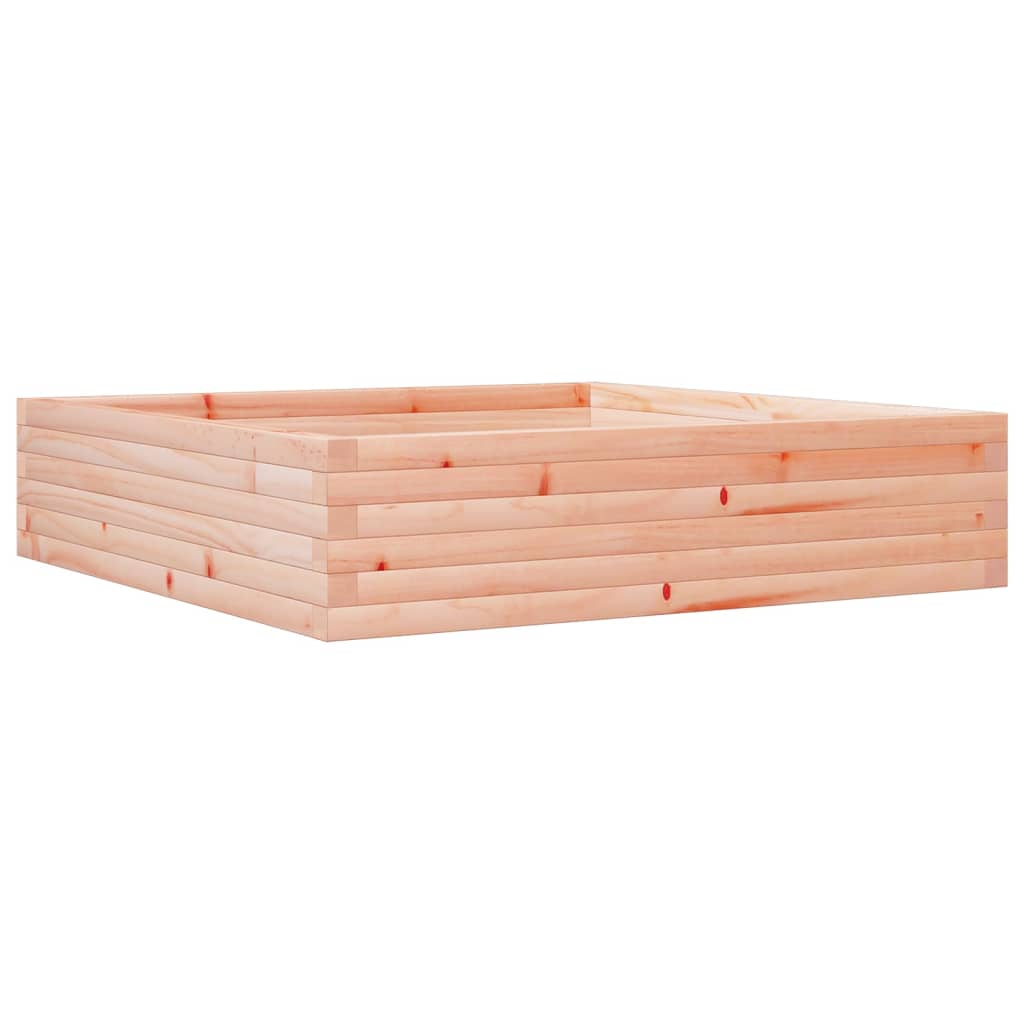 Pflanzkübel 100X100X23 Cm Massivholz Douglasie Natürliches Douglasie