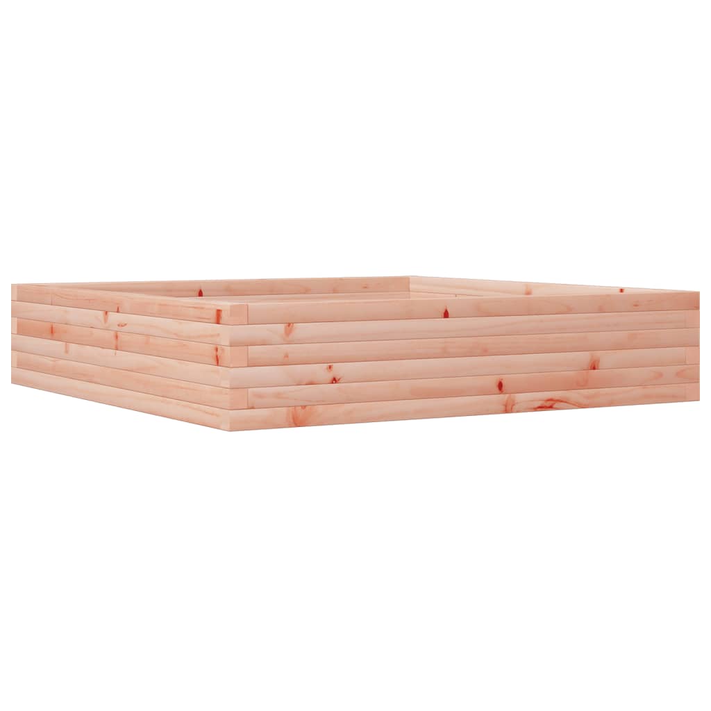 Pflanzkübel 110X110X23 Cm Massivholz Douglasie Natürliches Douglasie