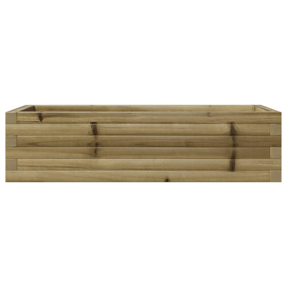 Pflanzkübel 90X40X23 Cm Kiefernholz Imprägniert Natürlich Imprägniert