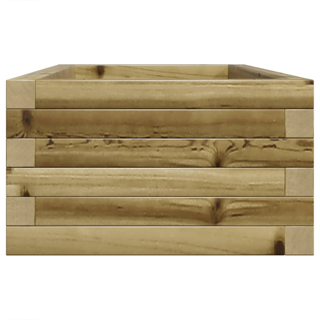 Pflanzkübel 90X40X23 Cm Kiefernholz Imprägniert Natürlich Imprägniert